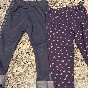 4T girls leggings & jeggings